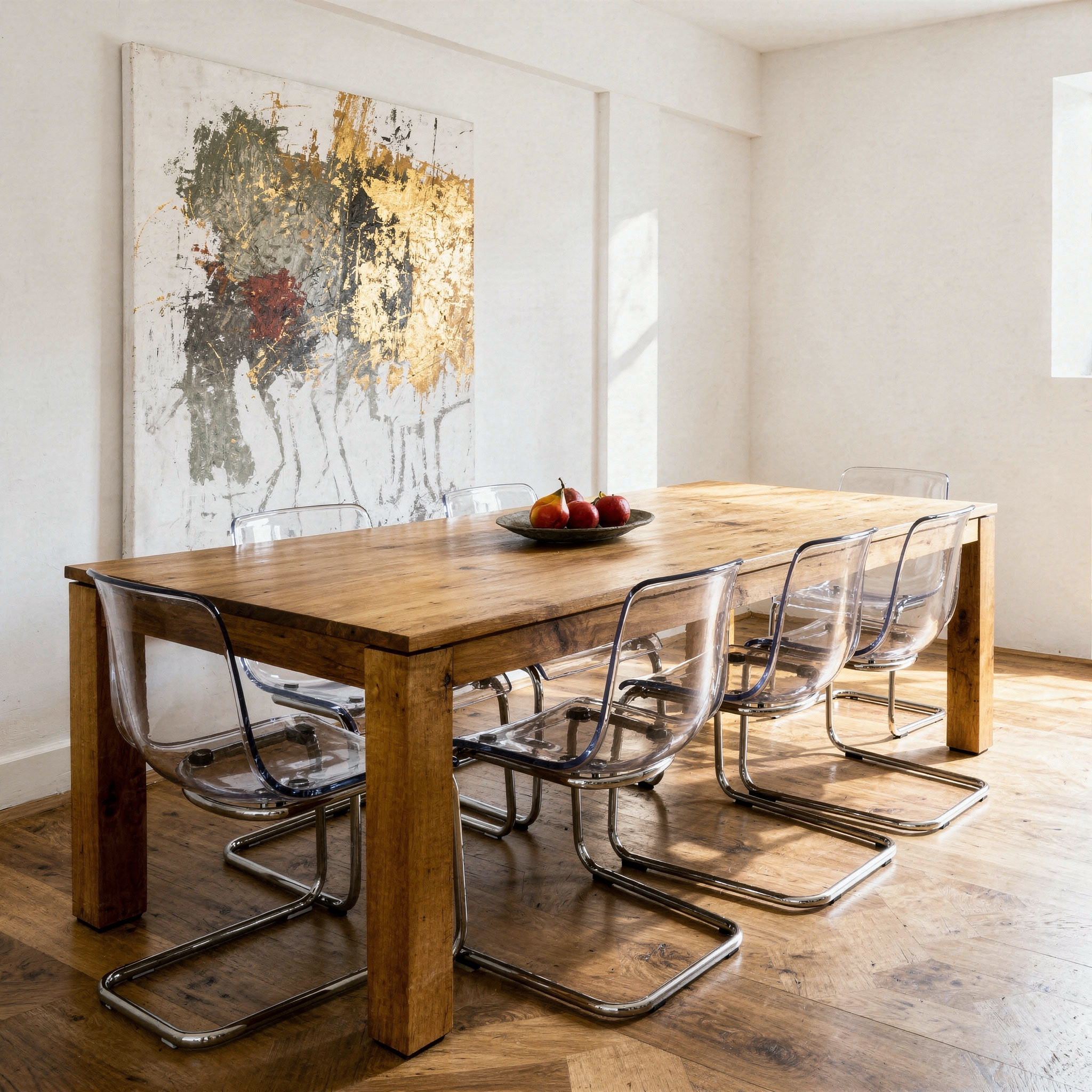 Salle à manger aménagée
